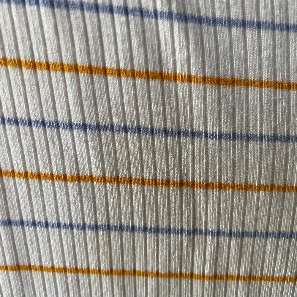 Loft Ribbed Stripe Tee - Picture 3 of 6